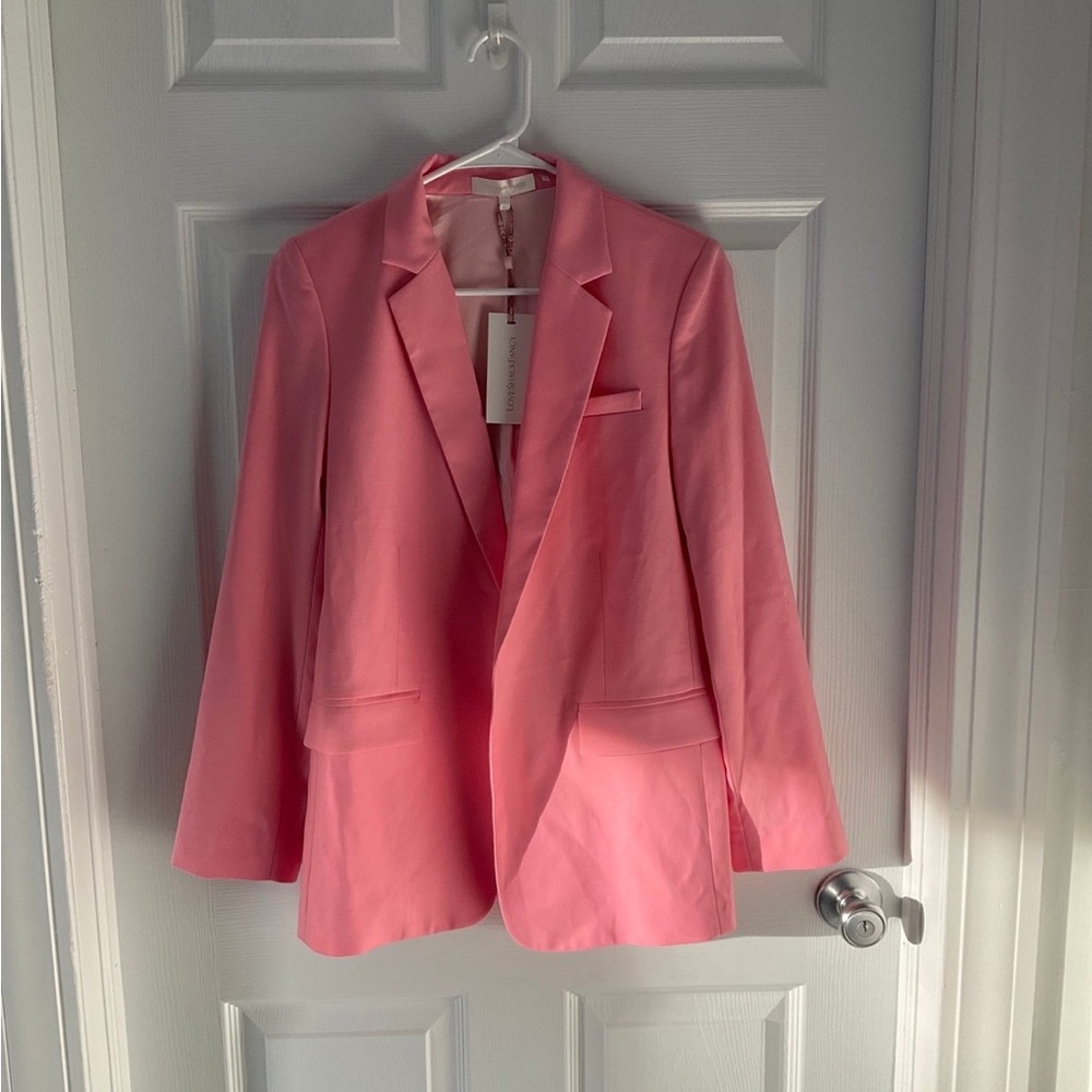 Love Shack Fancy Pink Loxley Blazer